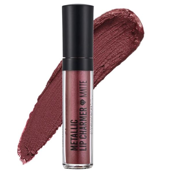 رژ لب مایع متالیک مات فلورمار مدل Lip Charmer - شماره 04 (Charmer)