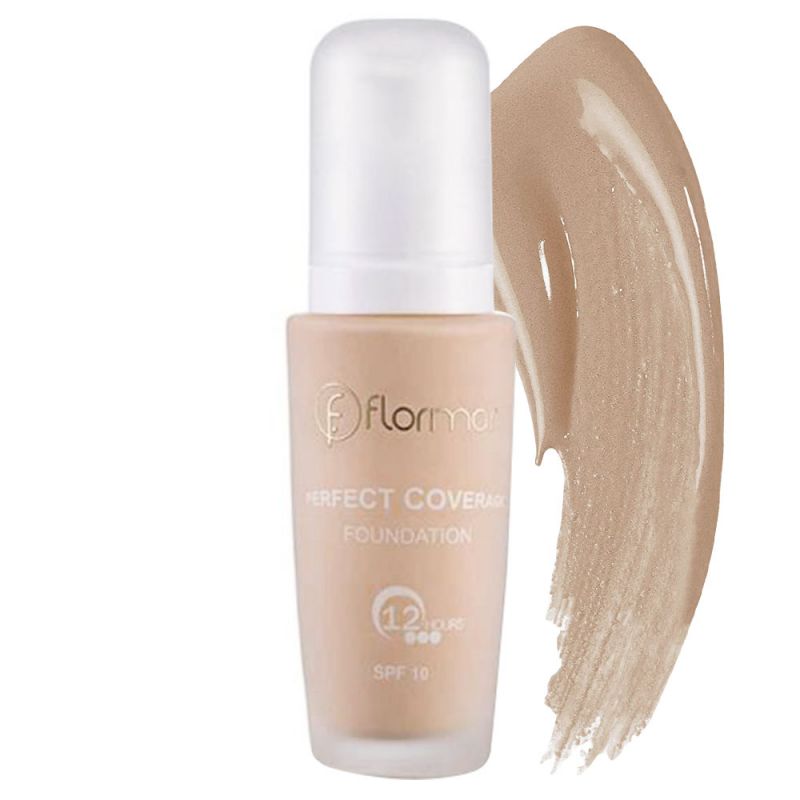 flormar-perfect-cover-fondation-100-103000000130_0 کرم پودر مات فلورمار مدل Perfecr Cover - شماره 100