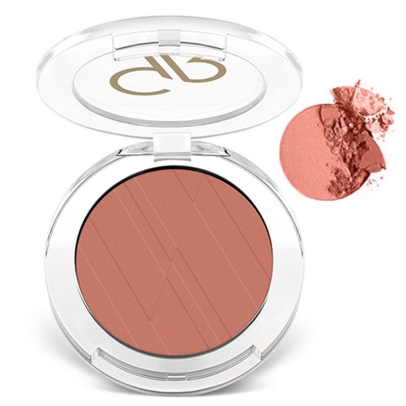 golden-blush-08-101000000053 رژگونه گلدن رز مدل Soft & Silk - شماره 08 (Coral Rose)