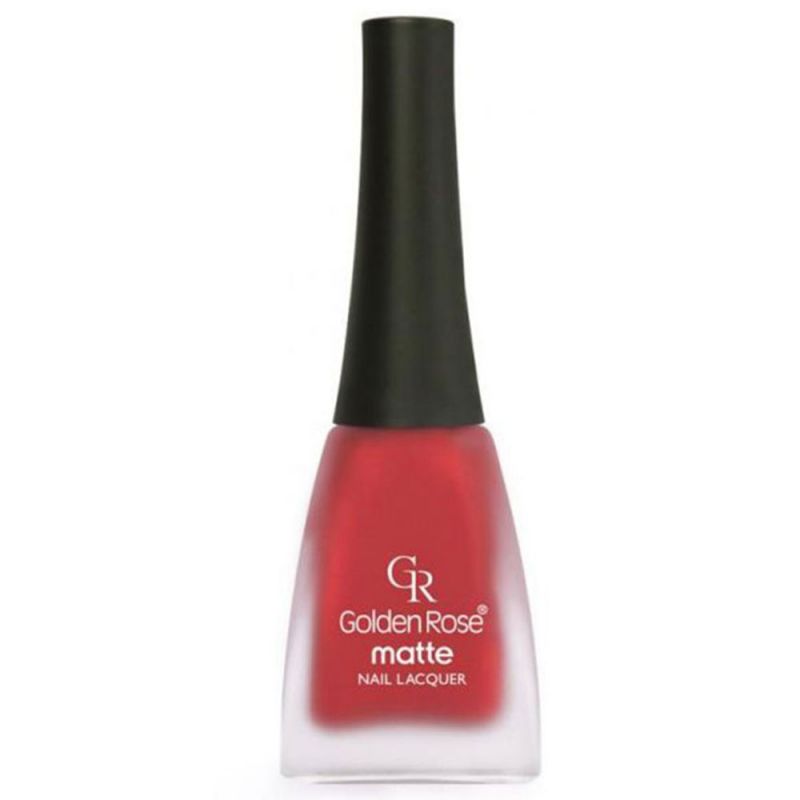 golden-nail-polish-matt-16-101000000110 لاک ناخن مات گلدن رز مدل Matte - شماره 16
