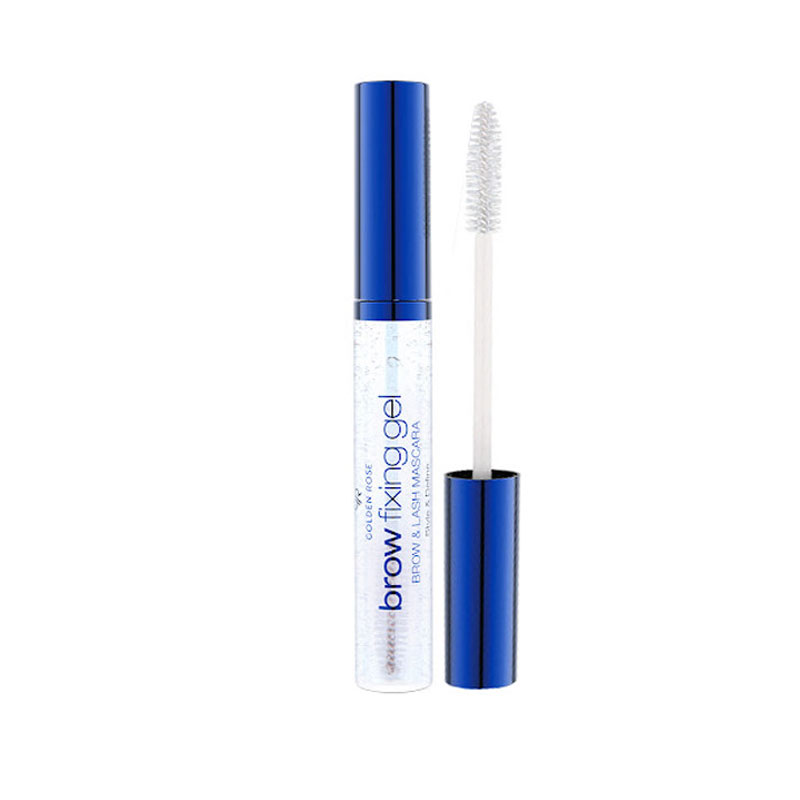 golden-rose-brow-fixing-gel ژل تقویت کننده مژه و ابرو گلدن رز حجم 11 میل