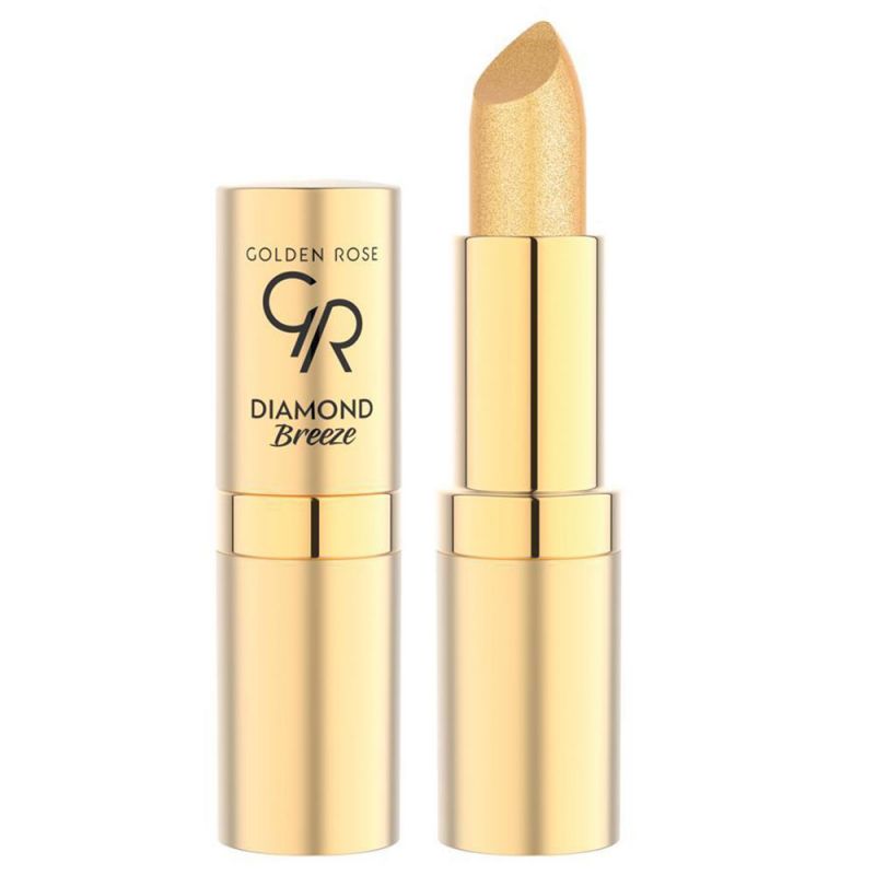 golden-rose-diamond-lipstick-101000000143 رژ لب شیمر گلدن رز مدل Diamond Breeze- شماره 01