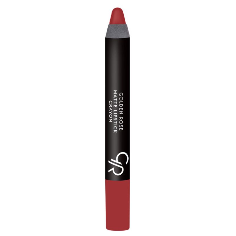 golden-rose-lipstick-carayon-matte-09-101201001709 رژ لب مدادی مات گلدن رز مدل Crayon - شماره 09