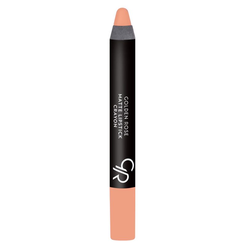 golden-rose-lipstick-carayon-matte-25-101201001725 رژ لب مدادی مات گلدن رز مدل Crayon - شماره 25