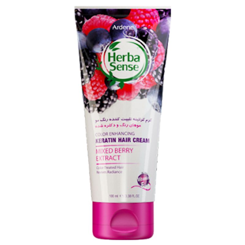 herbasen-153000000018 کرم مو آردن مدل تثبیت کننده رنگ مو حجم 100 میل