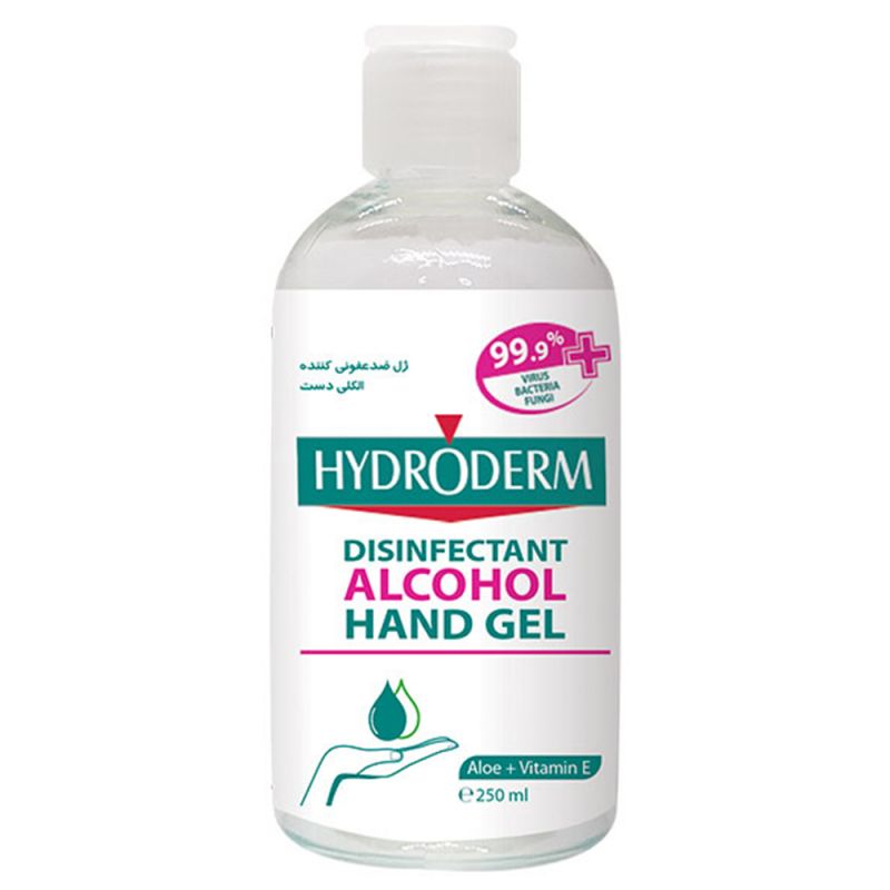 hydroderm-250ml-156000000037 ژل ضد عفونی کننده دست هیدرودرم مدل Aloevera حجم 250 میلی لیتر