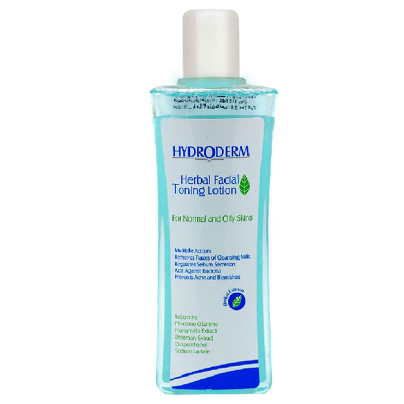 hydroderm-herbal-facial-tonic-156270041902_0 تونیک گیاهی پاک کننده صورت هیدرودرم مناسب پوست های معمولی و چرب 200 گرم