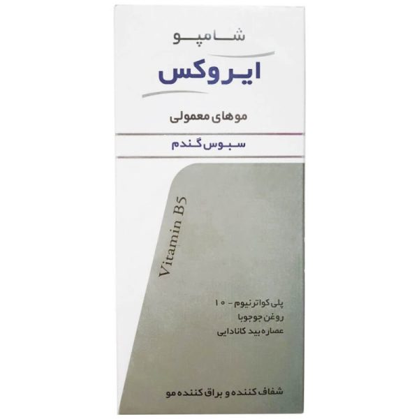 شامپو سبوس گندم ایروکس مدل wheat Extract حجم 200 میل