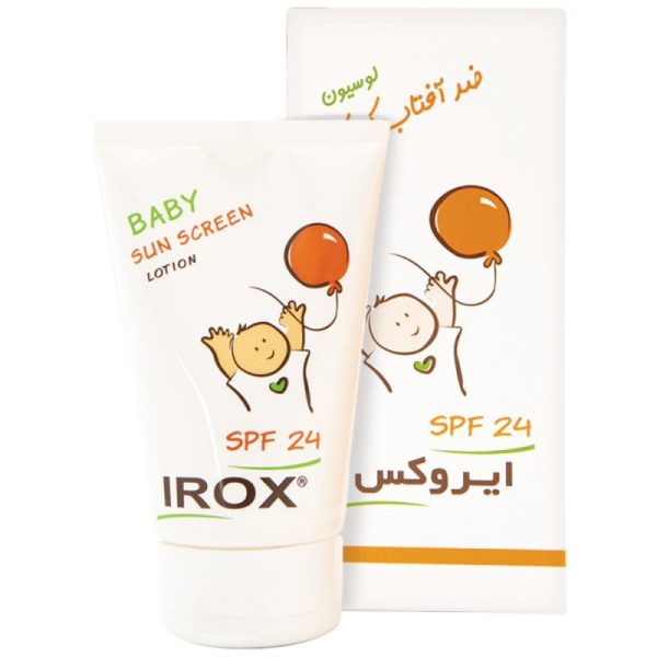 لوسیون ضد آفتاب ایروکس Spf 24 مناسب کودکان حجم 135 میل