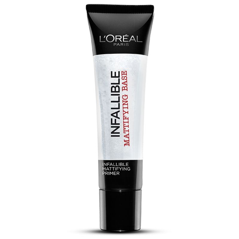 loreal-infallible-mattifying-base-272727912001_0 پرایمر مات کننده پوست لورآل مدل Infallible حجم 35 میل