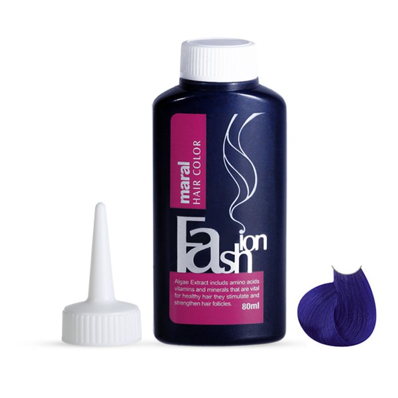maral-fashion-hair-color-blue-101607111001-02 رنگ موی فانتزی مارال 80 میلی لیتری رنگ: آبی
