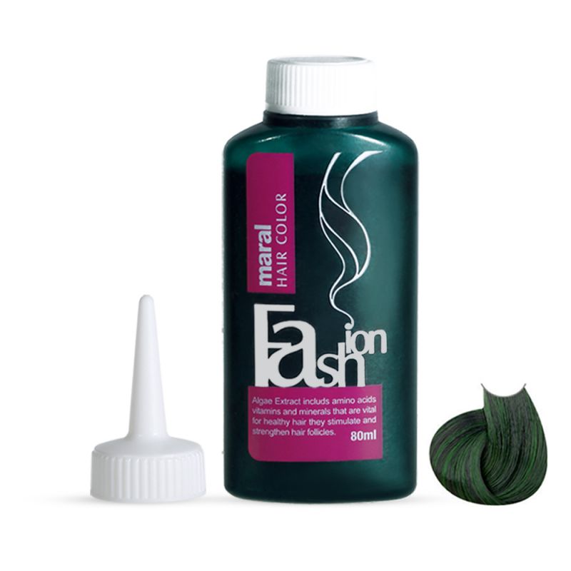 maral-fashion-hair-color-green-101607111003-02 رنگ موی فانتزی مارال 80 میلی لیتری رنگ: سبز