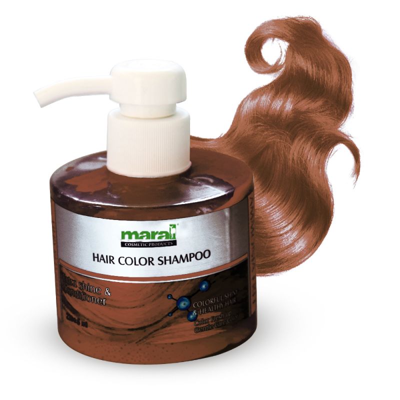 maral-hair-color-shampoo-punicoa-chocolate-102633311003 شامپو رنگساژ مارال 200 میل 8.8 (شکلاتی پونیکا)