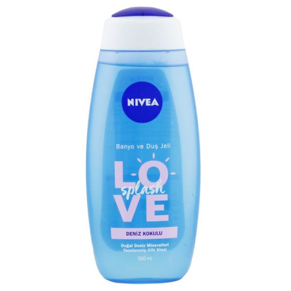 شامپو بدن نیوا مدل Love Splash حجم 500 میل