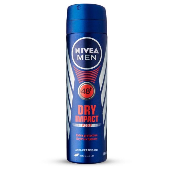 اسپری ضد تعریق مردانه نیوآ مدل Dry Impact Plus حجم 150 میل