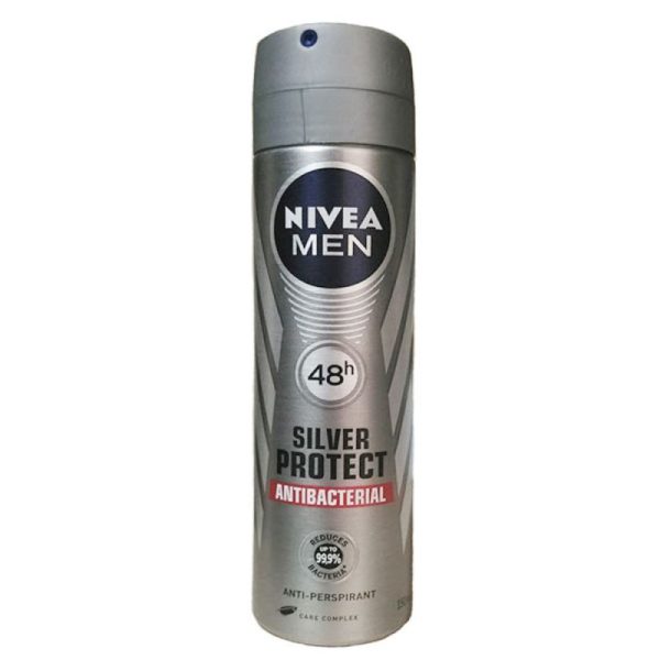 اسپری مردانه نیوآ مدل Silver Protect Antibacterial حجم 150 میل
