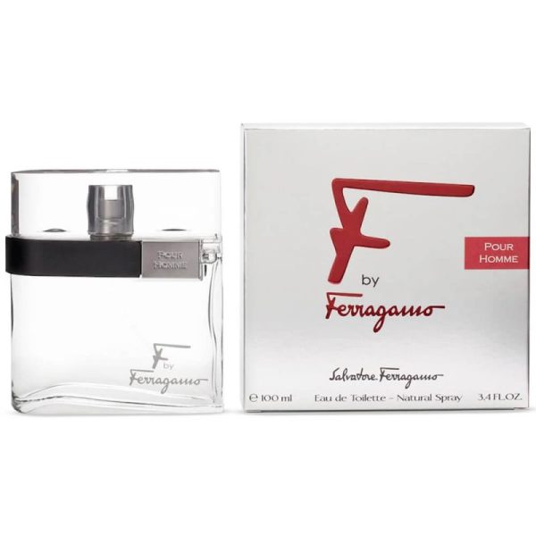 ادو تویلت مردانه سالواتوره فراگامو مدل F By Ferragamo Pour Homme حجم 100ml