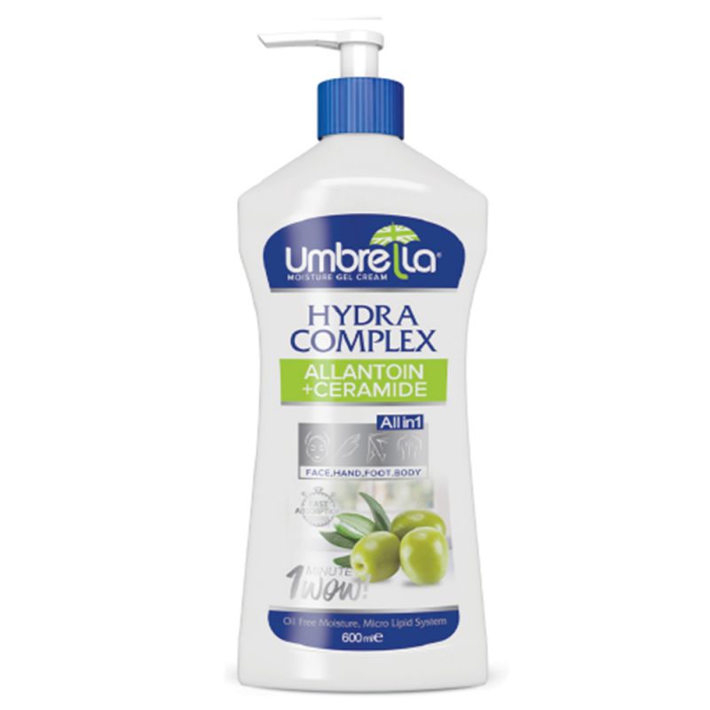 umberella-olive-cream-600ml-612130141102 ژل کرم آبرسان آمبرلا مدل Olive حجم 600 میل