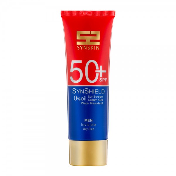 ژل ضد آفتاب مردانه فاقد چربی ساین شیلد +SPF50 ساین اسکین