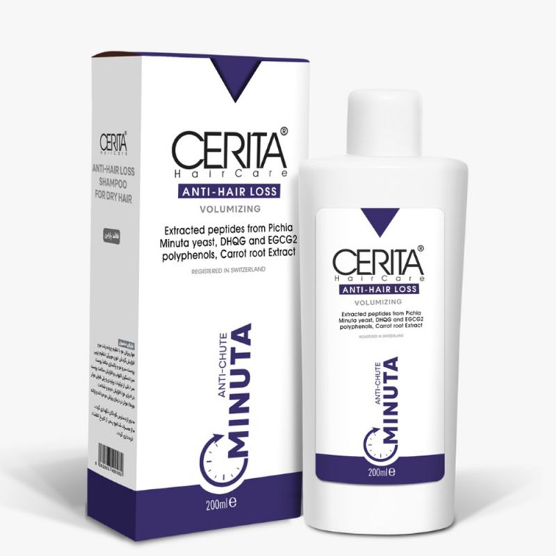 cerita-214000000003 شامپو ضد ریزش سریتا مدل Minuta مناسب موهای خشک حجم 200 میل