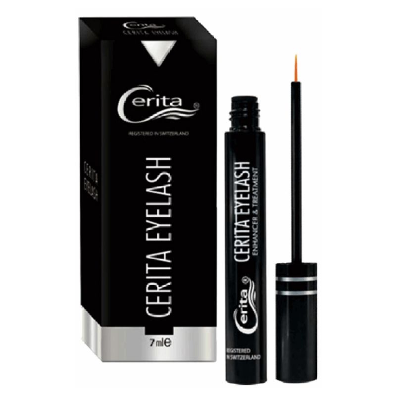 cerita-eyelash-214270011201 محلول تقویت کننده مژه سریتا مدل Eyelash حجم 7 میل