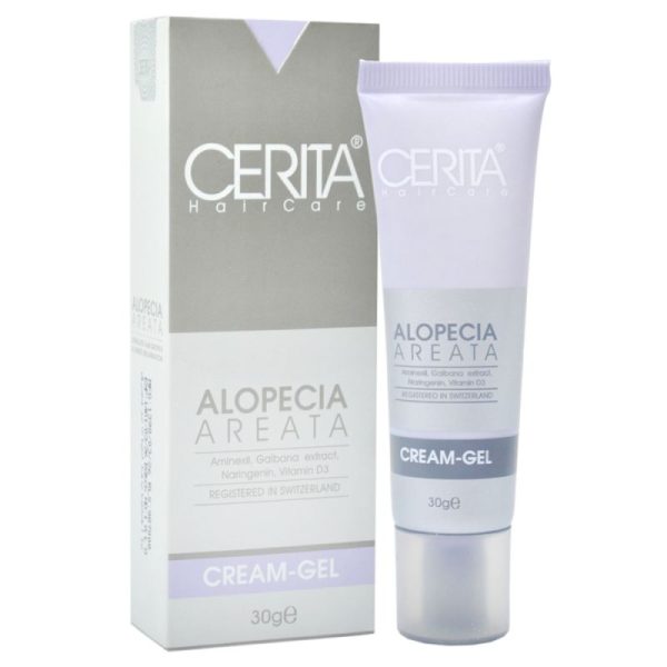 ژل کرم درمان ریزش سکه ای موی سریتا مدل Alopecia Areata وزن 30 گرم