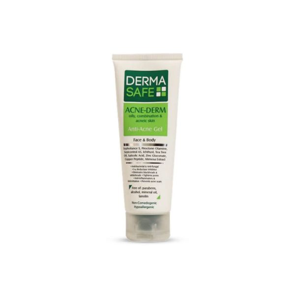 ژل ضد جوش درماسیف مدل Acne Derm حجم ۷۵ میل