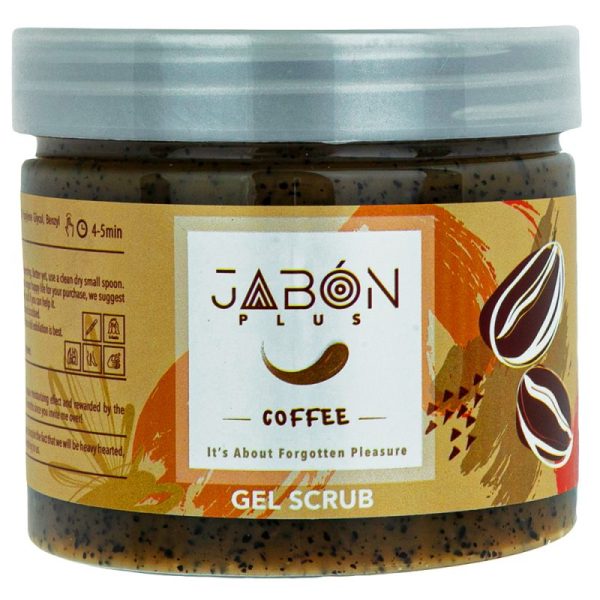 ژل اسکراب لایه بردار پوست ژبن پلاس مدل Coffee وزن 375 گرم