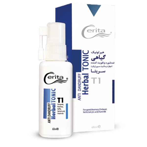 تونیک تقویت کننده و ضد شوره موی T1 سریتا 60 میل