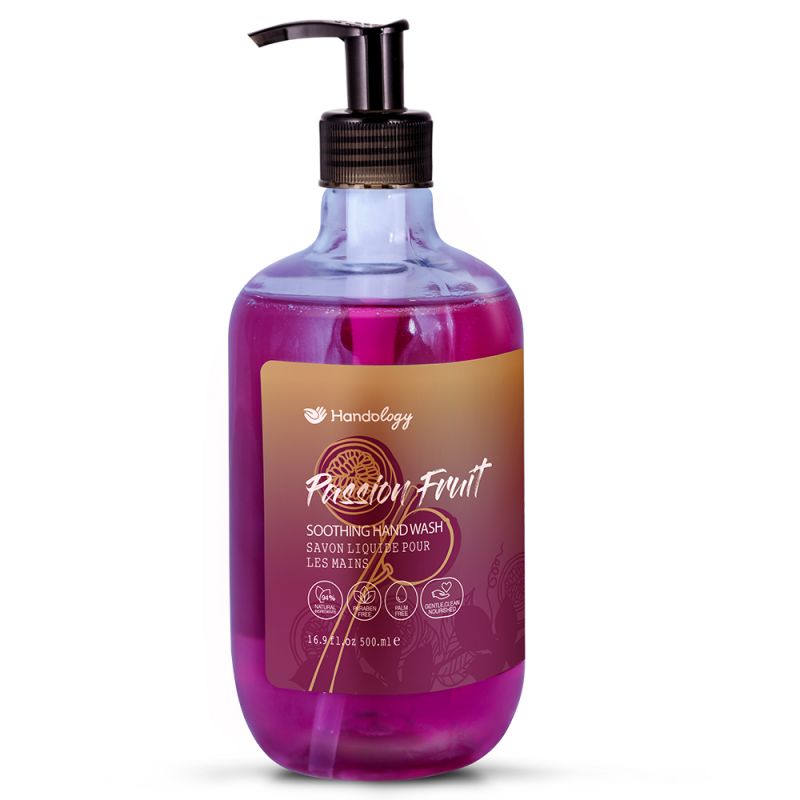 handology-passion-fruit-724230041102 مایع دستشویی هندولوژی مدل Passion Fruit حجم 500 میل