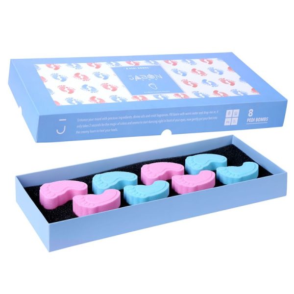 کوکتل پدیکور ژبن پلاس مدل Baby feet وزن 480 گرم بسته 8 عددی