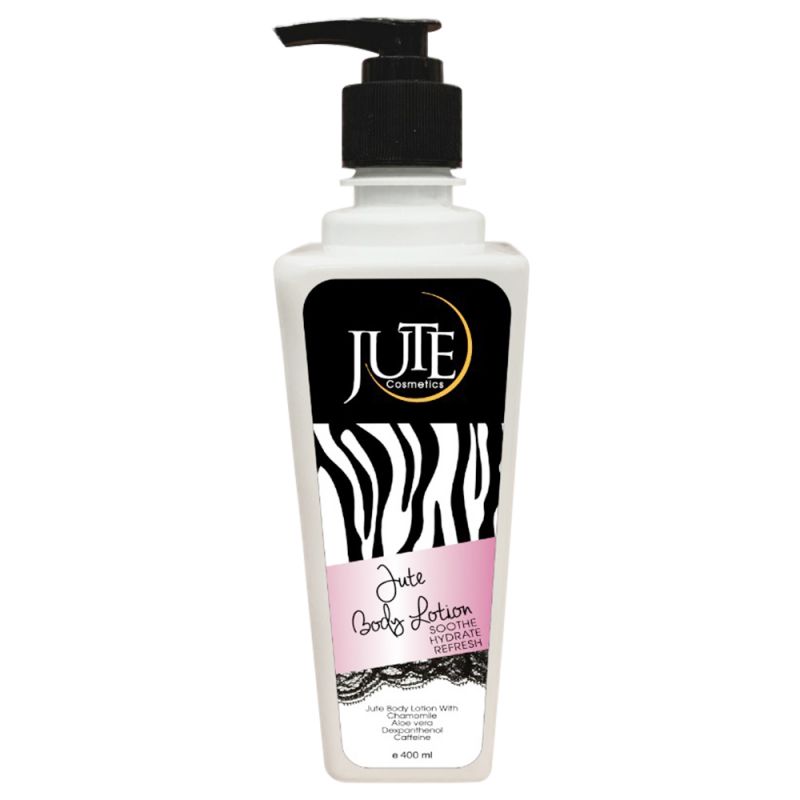 jute-body-lotion-400ml-230140151111 لوسیون مرطوب کننده بدن ژوت حاوی روغن بادام شیرین حجم 400 میل