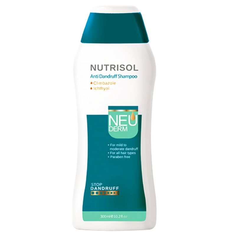 nauderm-nutrisol-300ml-235260301901_0 شامپو ضد شوره نئودرم مدل Nutrisol حجم 300 میل