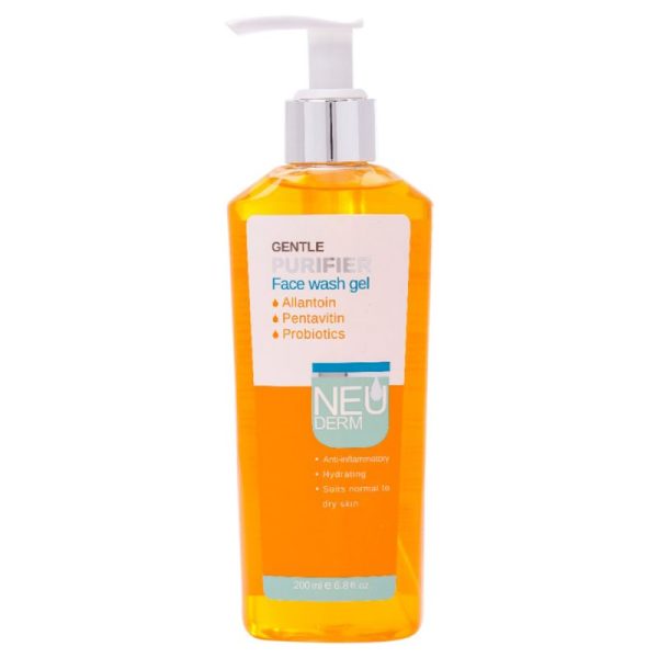 ژل شستشوی صورت نئودرم مدل Gentle Purifier کد 01 حجم 200 میل