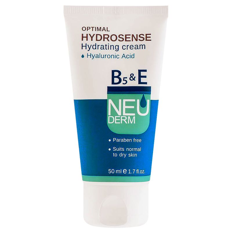 neuderm-hydrosense-hydrating-cream-50ml-235130141201_0 کرم مرطوب کننده نئودرم مدل Optimal Hydrosense حجم 50 میل