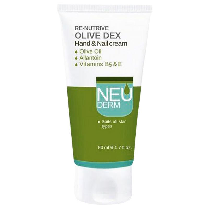 neuderm-olive-dex-handnail-cream-50ml-235130141203_0 کرم دست و ناخن نئودرم مدل Olive Dex حجم 50 میل