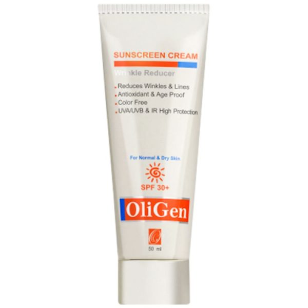 کرم ضد آفتاب و ضد چروک SPF30 الی ژن مناسب پوست خشک و معمولی حجم 50 میل