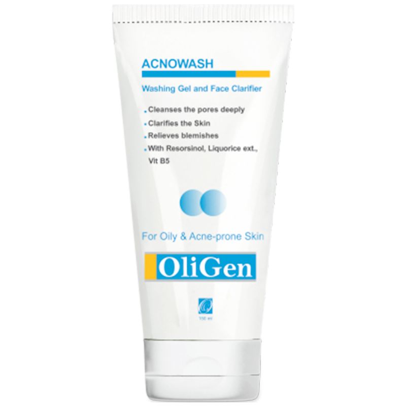oligen-gel-acnowash-549230041202 ژل شستشوی الی ژن مدل Acnowash حجم 150 میل