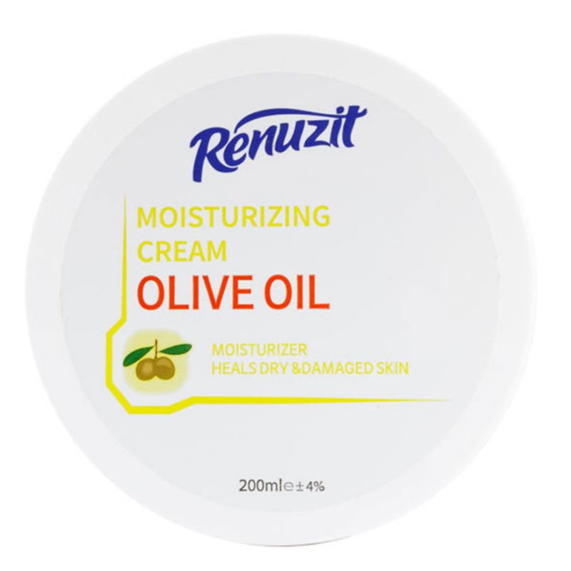 renozit-200ml-62200000112 کرم مرطوب کننده رینوزیت مدل OLIVE OIL حجم 200 میل