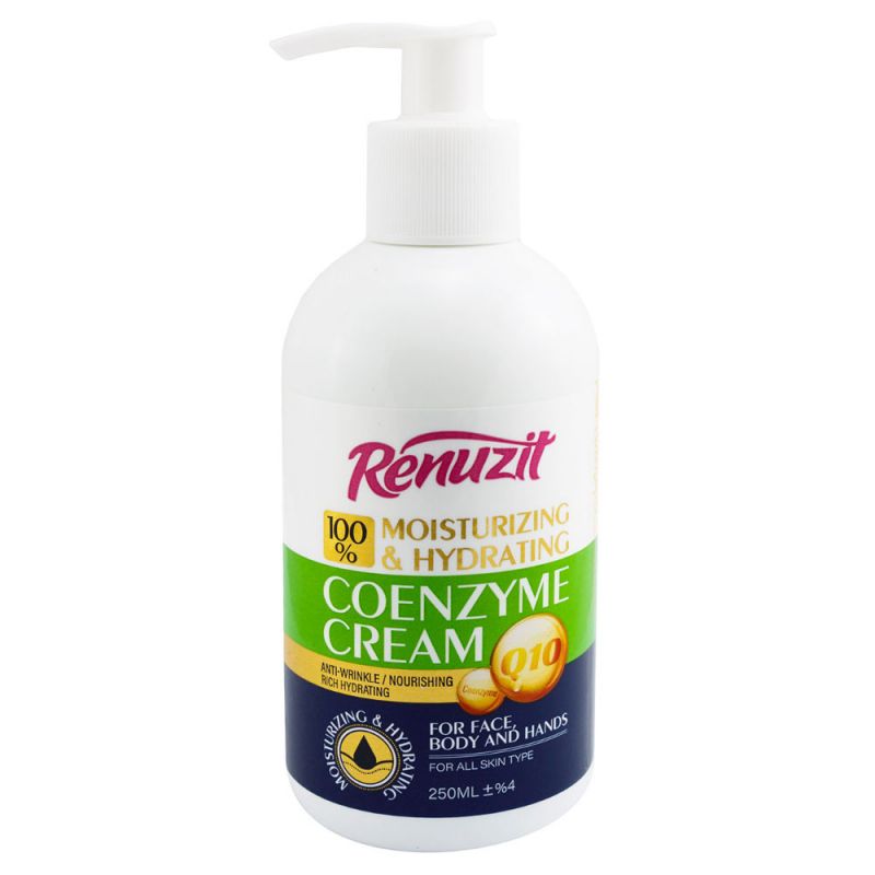 renozit-coanzimq10-250ml-62200000053 کرم مرطوب کننده رینوزیت مدل کوآنزیم 10 حجم 250 میل