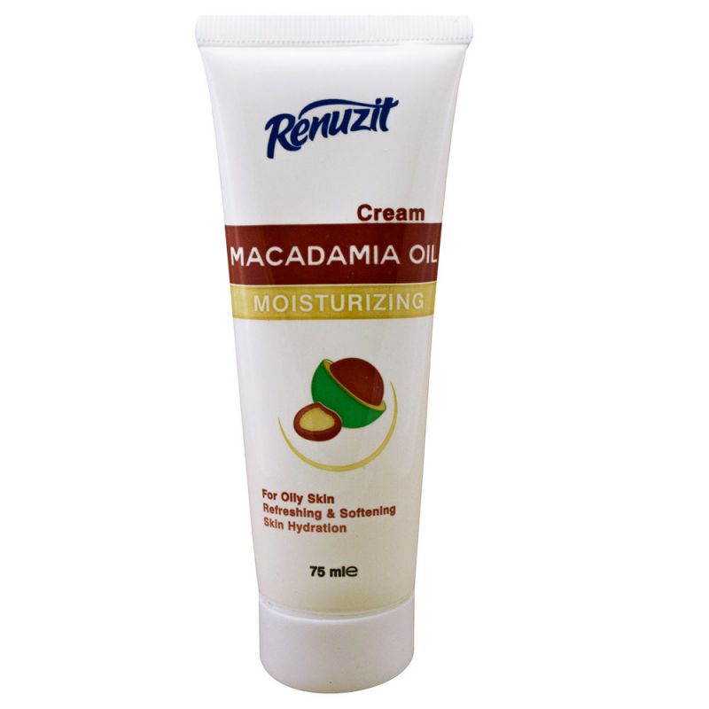 renozit-macadmia-75ml-62200000027 کرم مرطوب کننده رینوزیت مدل MACADAMIA OIL حجم 75 میل