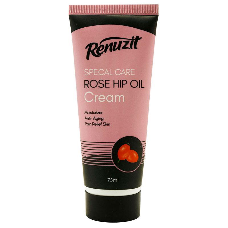 renozit-rose-hipe-75ml-62200000025 کرم مرطوب کننده رینو زیت مدل ROSE HIP OIL حجم 75 میل