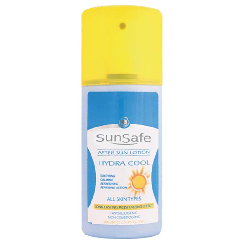 sansafe-after-sun-lotion-154140141201_0 لوسیون بعد از آفتاب سان سیف حجم 100 میل