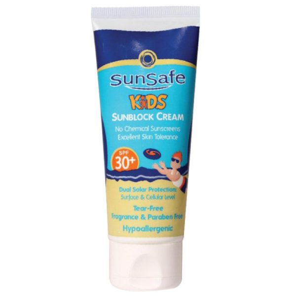 کرم ضد آفتاب کودکان سان سیف SPF30 مقدار 50 گرم