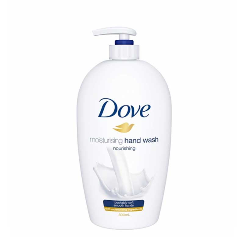 Dove-Hand-Wash-Nourishing-Effect-500ml مایع دستشویی تغذیه کننده داو حجم 500 میل