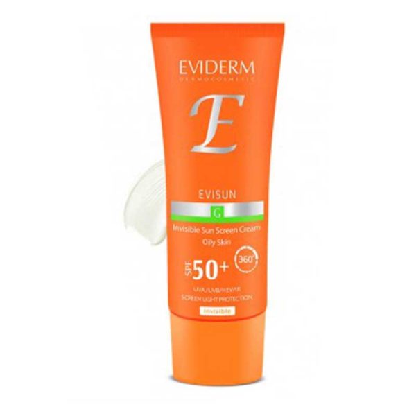 کرم ضد آفتاب +SPF50 اویدرم مناسب پوست چرب حجم 40 میل