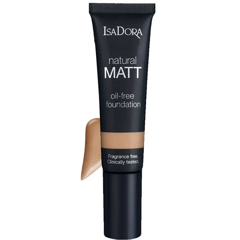 Isadora-Natural-Matt-oil-free-Foundation-12 کرم پودر ایزادورا مدل Natural Matt شماره 12