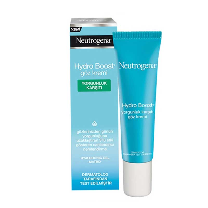 Neutrogena-Hydro-Boost-Anti-Fatigue-Eye-Cream-15-ml کرم ضد خستگی دور چشم نوتروژینا مدل Hydro Boost حجم 15میل