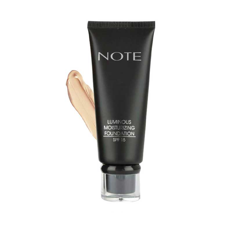 Note-Luminous-Moisturizing-Fundation-35ml-L09 کرم پودر تیوپی لومینوس آبرسان نوت شماره L09