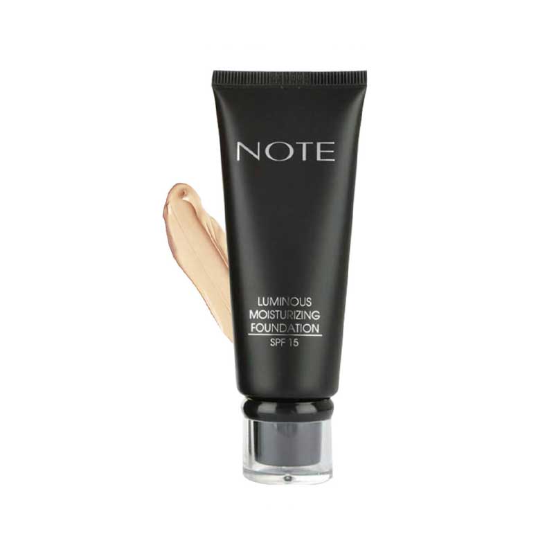 Note-Luminous-Moisturizing-Fundation-35ml-L13 کرم پودر تیوپی لومینوس آبرسان نوت شماره L13